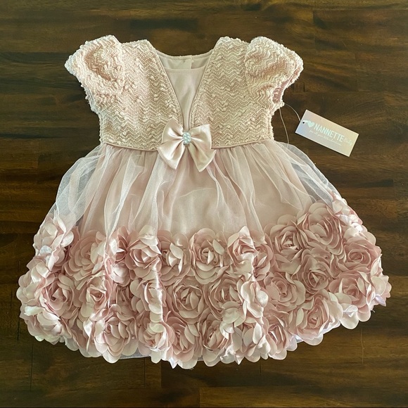 Nannette Chiffon Baby Dress